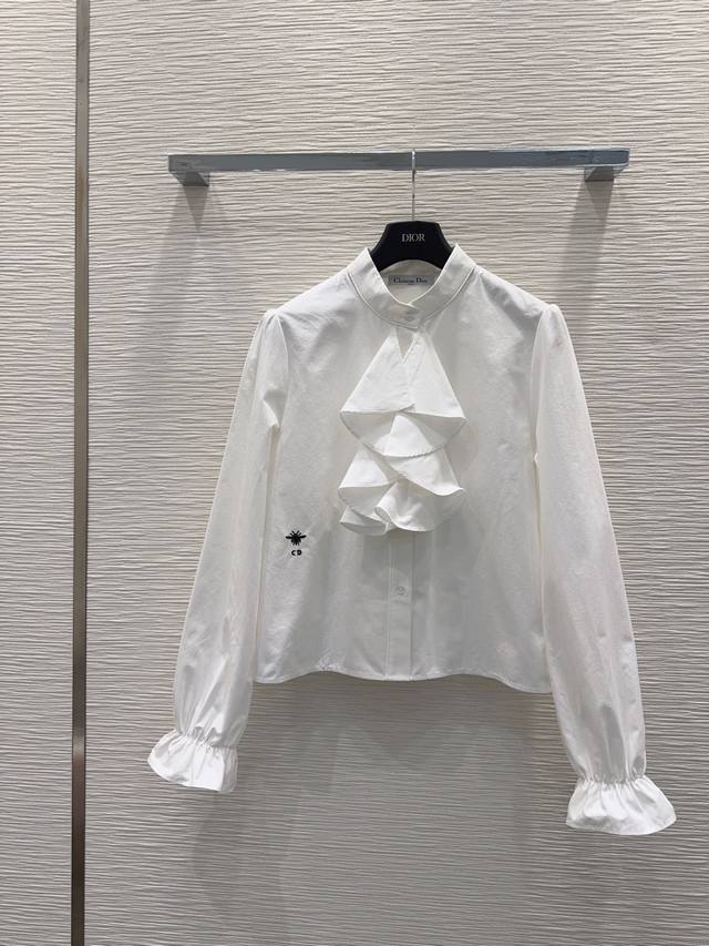 Christian Dio* 2025Fw New Shirt - Understated Luxury, Three-Dimensional Cut, Con