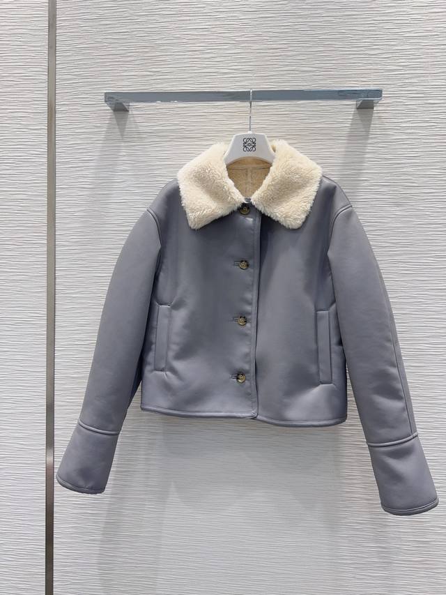 Loe W*E2025Fw New 100% PU leather, stylish and handsome high-quality! A unique t