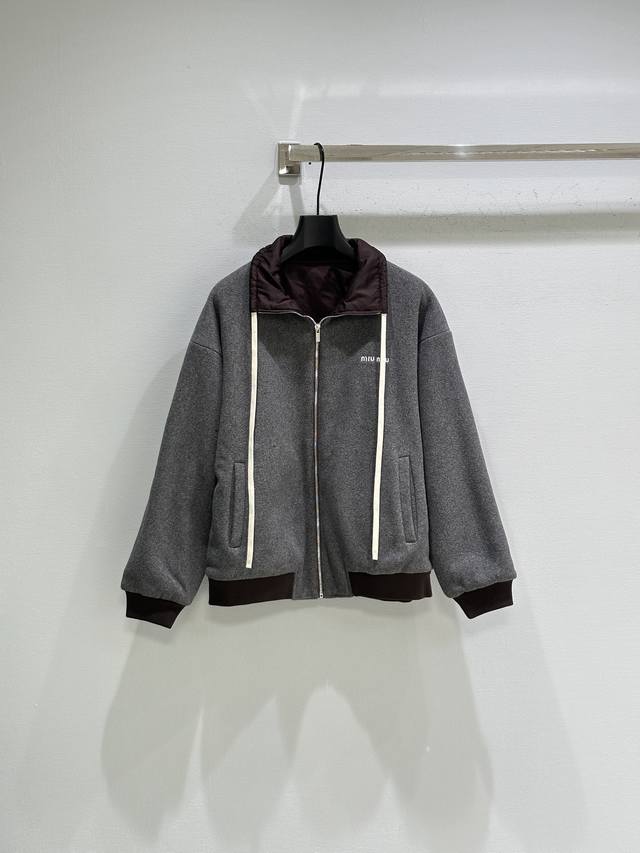 25Ss New Winter Arrival! Dark blue with a gray lapel, simple yet practical with