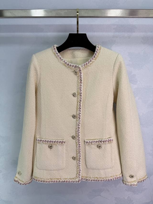 Chane*2026 Early Spring New Round Neck Tie-Trimmed Dress and Skirt Set, Custom M