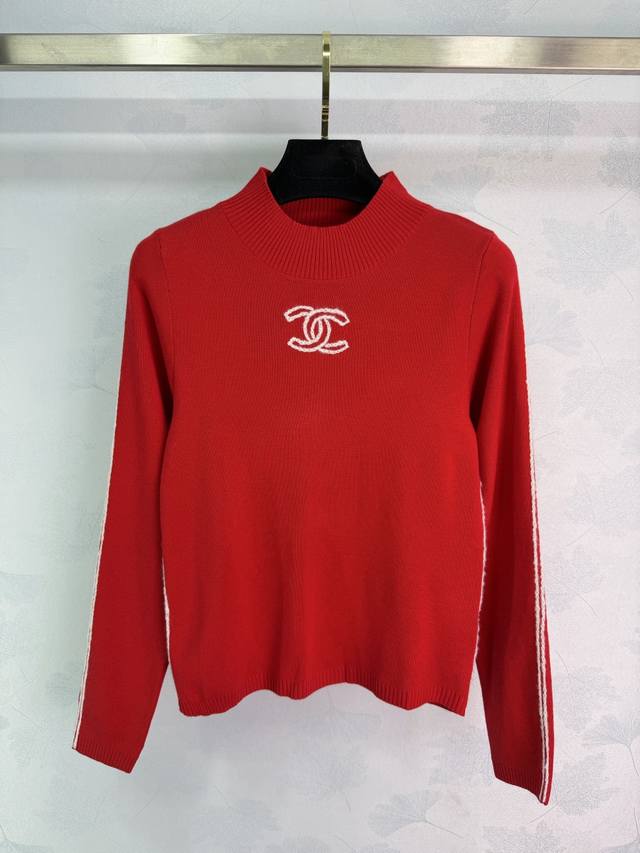 Ch*25 Autumn/Winter New Knit Sweater, made of high-quality wool, soft and warm.