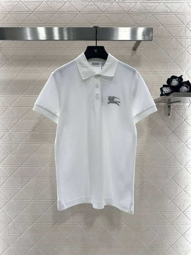 Bbr*2026 New Arrival Collared Short-Sleeve T-Shirt Custom Yb Zhu Di 100% Cotton,