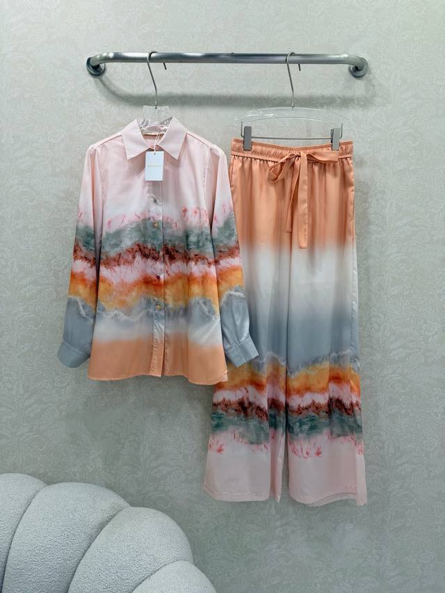 Zimmerman*Zimmerman 2026 New Resort Collection Lapel Front Button-Down Batwing S