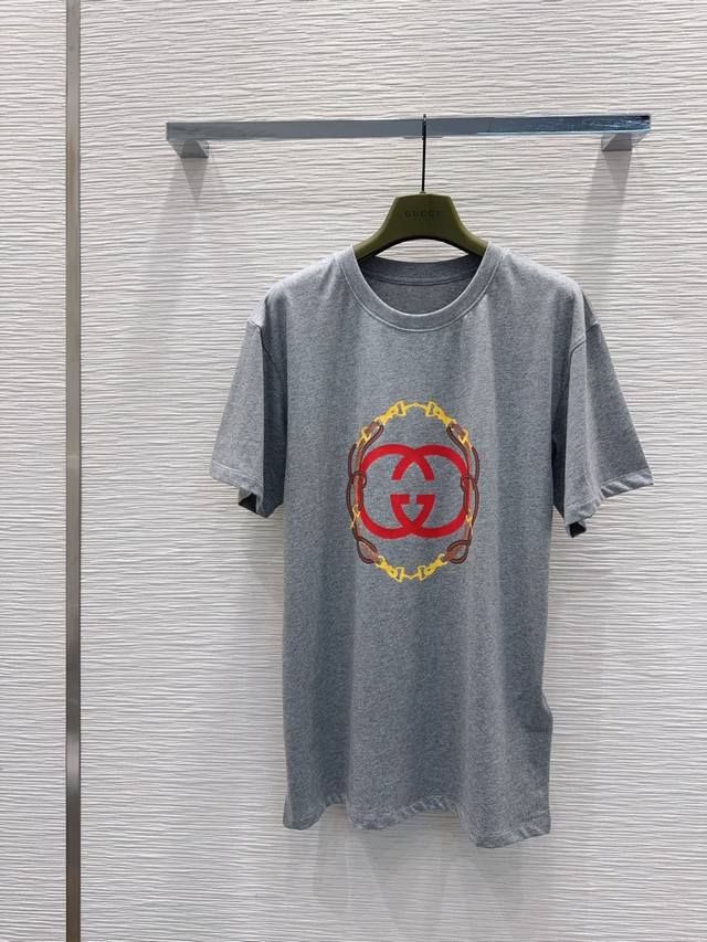 Gucc*2026 Early Spring New T-shirt. High density, super soft feel, truly a labor