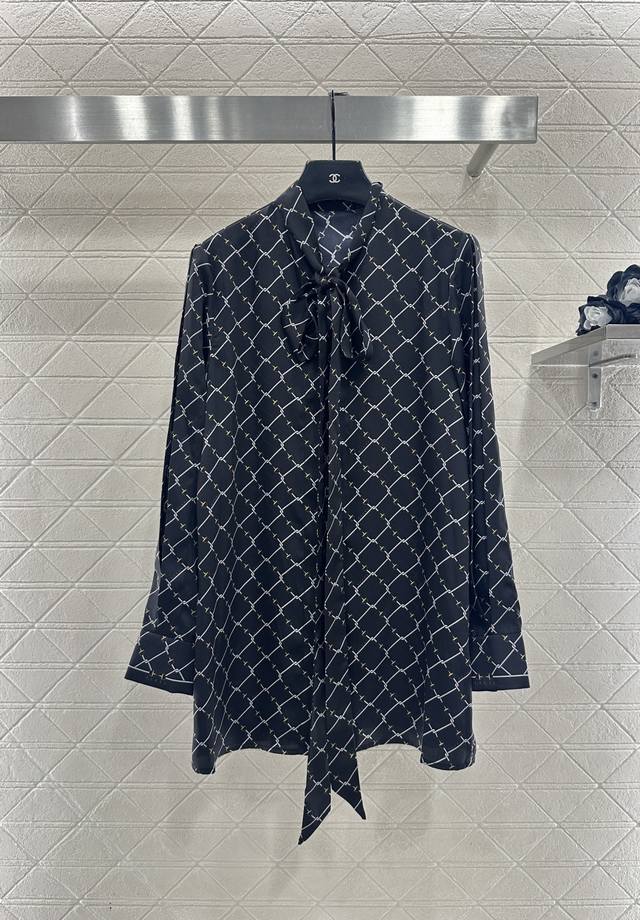 Gucc*2026 New Arrival Ribbon Mid-Length Shirt Custom Yb Imported twill fabric, d