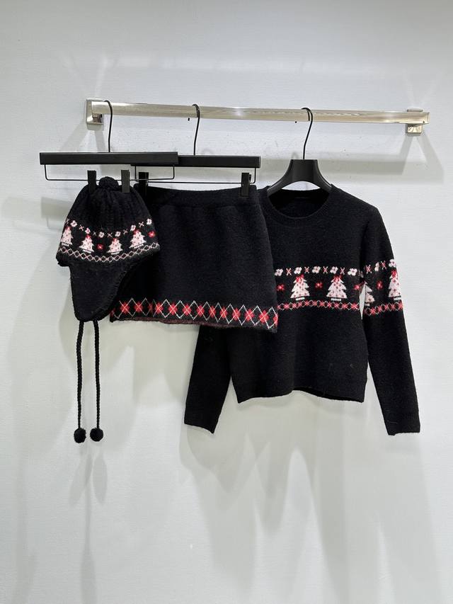 25Ss Winter New Arrivals! Christmas limited edition hat with a relaxed, wintery