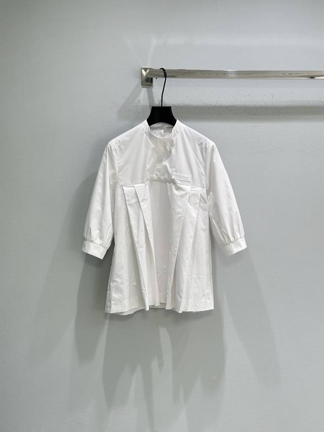 26Ss Early Spring New Arrival! This white shirt dress is inspired by babydoll dr