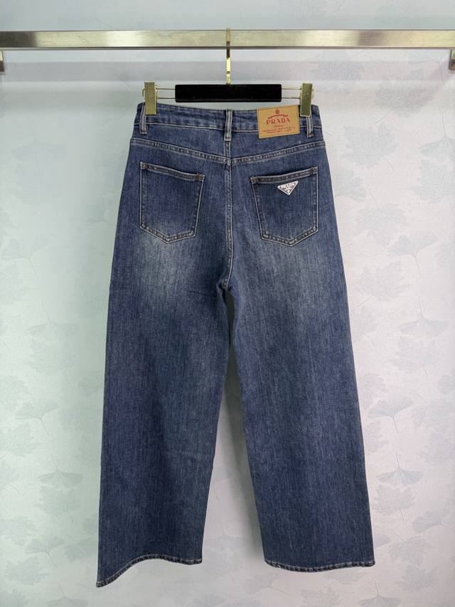 pr*26 Early Spring New Arrival: Back Pocket Logo Jeans. Made with custom importe