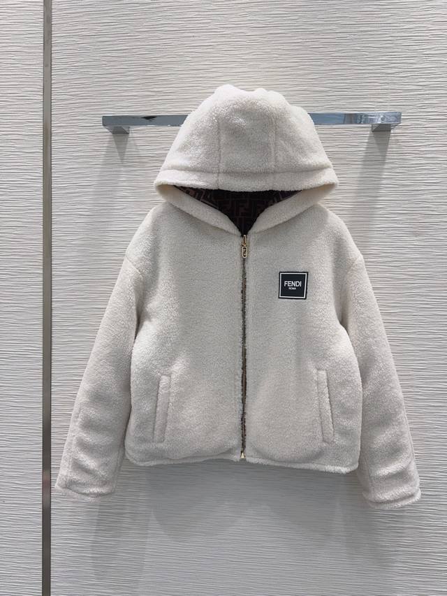 Fend* 2025Fw New Style Jacket, Reversible, Instantly Selling Out! Custom-made wi