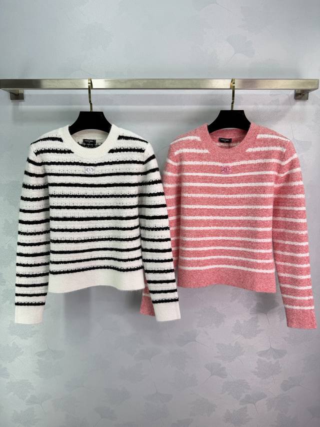 Ch*25 Autumn/Winter New Striped Knit Sweater - Soft wool fabric, super comfortab