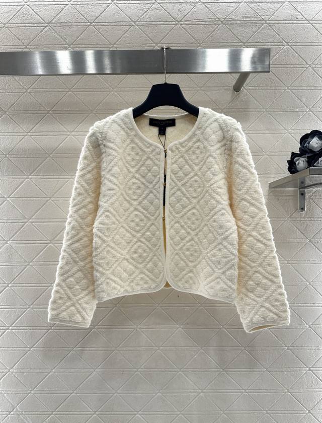 Louis Vuitto*2026 New Arrival Jacquard Knit Cardigan and Skirt Set Custom Yb cas