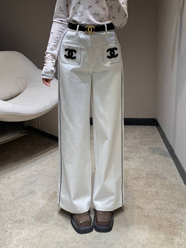 Chan*L 26Ss Early Spring New White Denim Pants | Exclusive High-Fit Production!