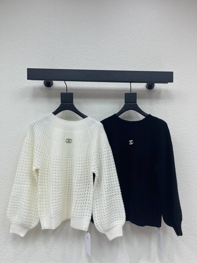 Chane*26 Early Spring New Solid Color Crew Neck Long Sleeve Knit Sweater! Made w