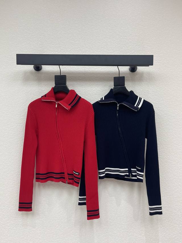 Miumi*26 Early Spring New Slim Fit Knit Cardigan! Made with custom silk and wool