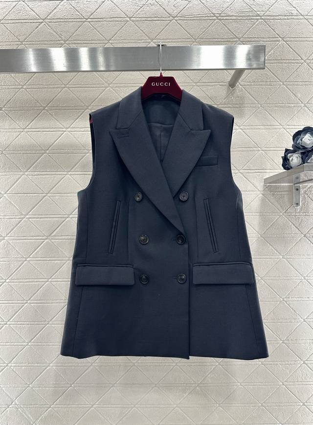 Gucc*2026 New Arrival Oversized Suit Vest Trouser Set Custom Made with imported