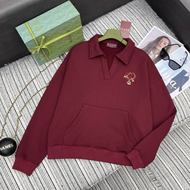 O180 Highly Recommend Gu*Ci 26Ss New Year Limited Edition Burgundy Set | Exclusi