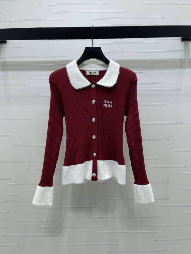 New Arrival! High-end quality original Miu Mi*2026 Early Spring Collection! Stri