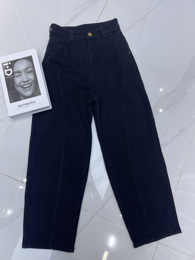 Detailed Real Shots Autumn/Winter Newest Casual Fleece-Lined Slender Pants This