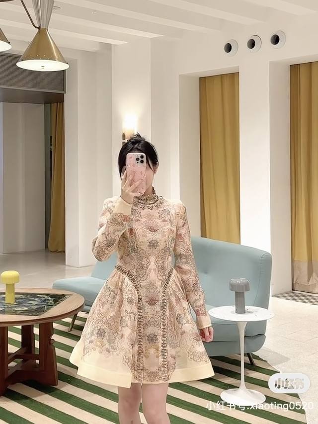 Zimmerma*N, an Australian brand, high-end custom-made heavy-duty embroidered bea