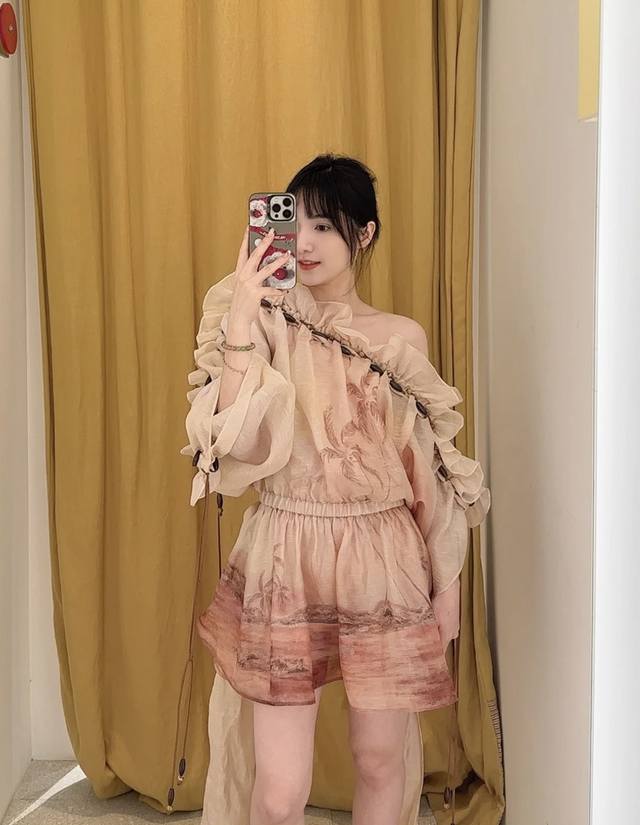 Zimmerma*N Zimmerma Australian brand high-end custom-made resort style coconut t