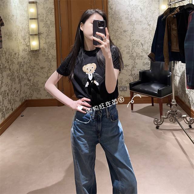 Ralph Lauren Rl*26 Spring/Summer New High-End Custom-Made Leather Jacket with B