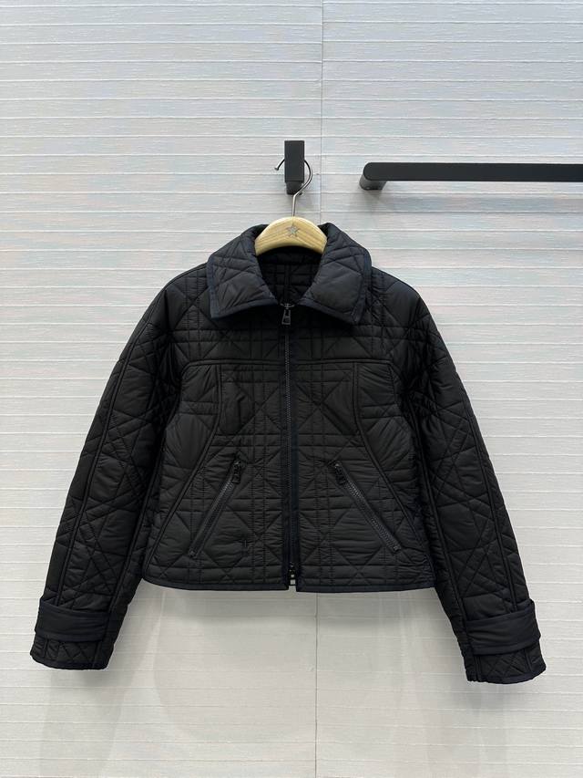 Highly recommend D*'s new Lady Dior cannage quilted cotton jacket! The lapel an