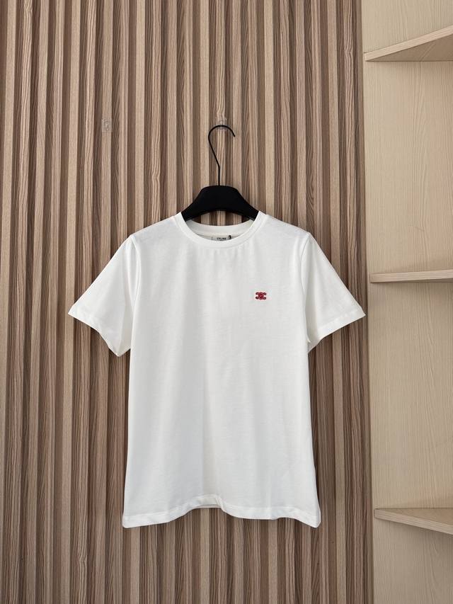 Celine Spring/Summer 2026 New Arrival: Ce Arc de Triomphe Colorful Embroidery Ve