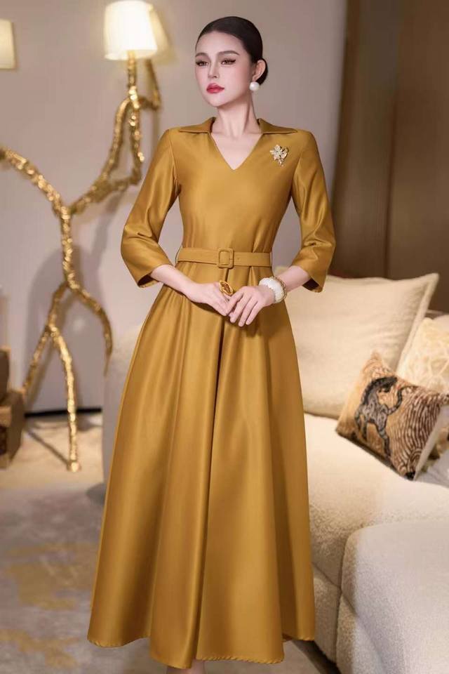 New Arrival! 2025 Autumn Collection! Exclusive Design Stylish and Simple Dress!