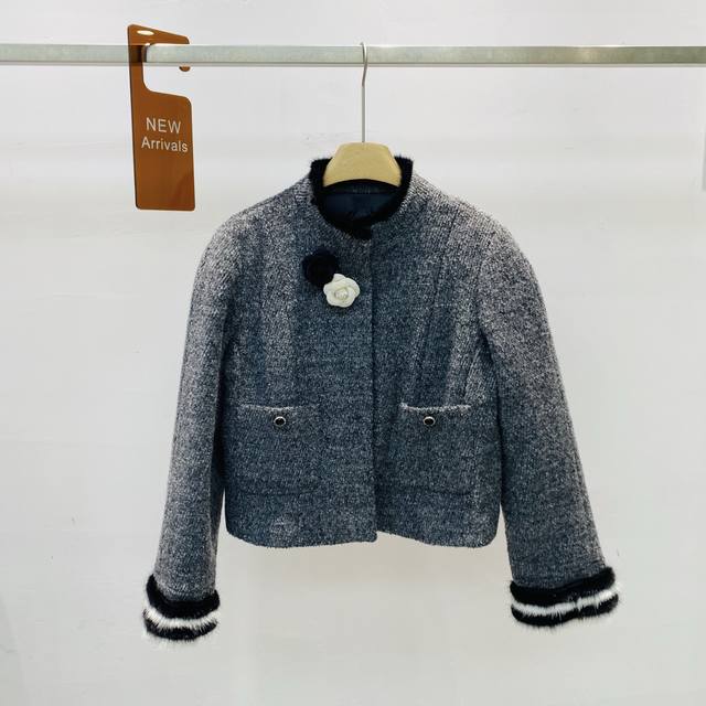 New Style Stylish and Comfortable Patchwork Fur-lined Slimming and Warm Down Ja