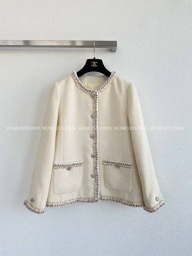 New Arrival Trimmed Button-Down Jacket Made of a 60% cotton and 40% polyester bl