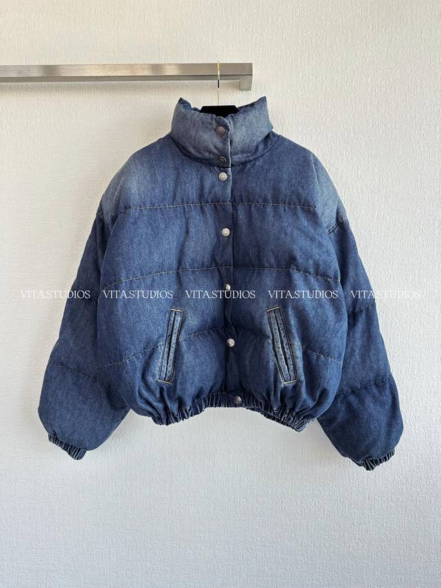 Hot Item In Stock Stand Collar Short Puffer Jacket, Jenny's Style Made with high