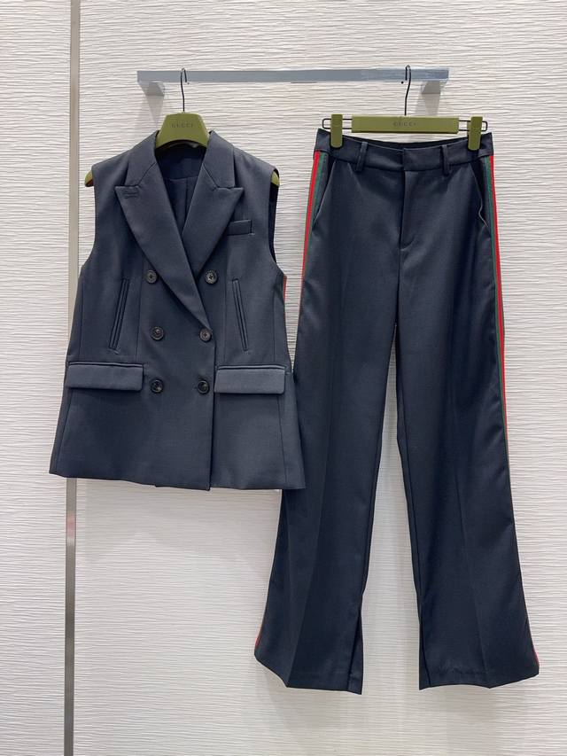 2025 New Style: Simple and Elegant Vest Suit Set. Made of very high-quality impo