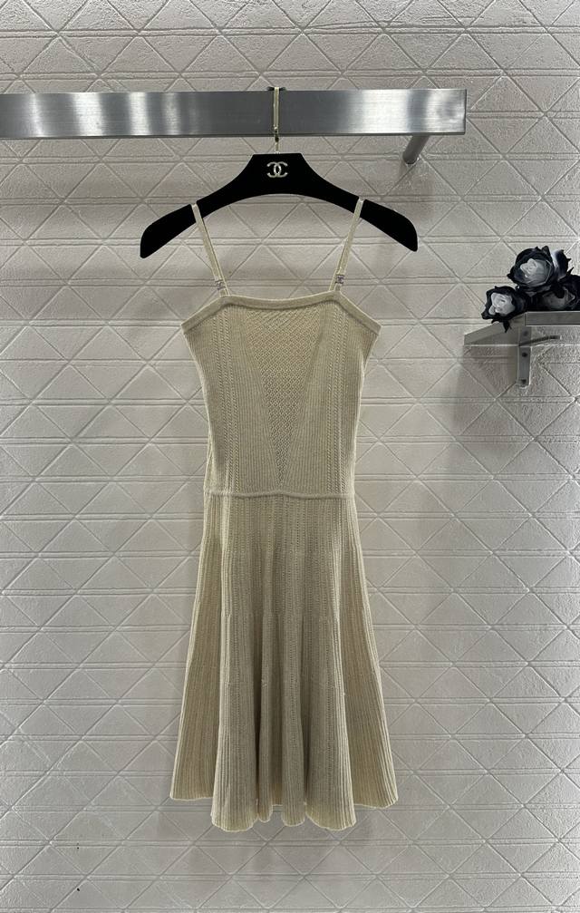 Chane*2026 New Arrival Knitted Slip Dress Custom Yb cotton yarn weaving, comfort