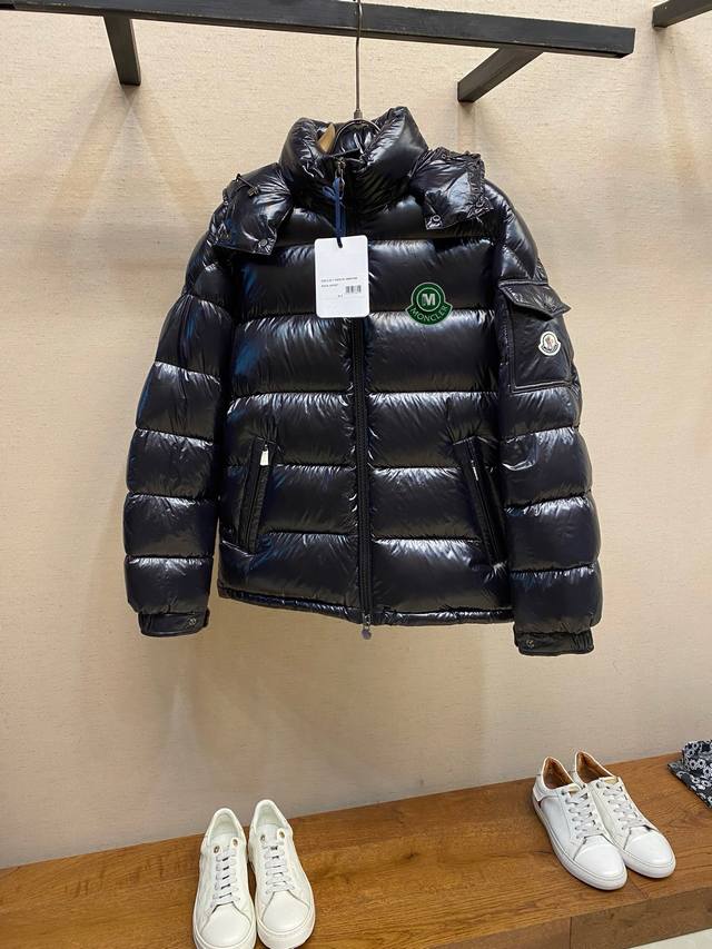 High-Version Moncler Maya Down Jacket: Color: Black DDD Sizes: M, L, XL, XL, 3X