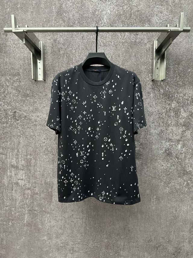 Lv 2026 Spring/Summer New Arrival DDD Crew Neck Knitted Short Sleeve T-Shirt DDD