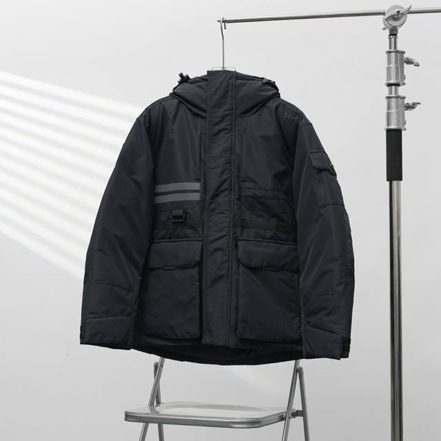 Helly Hansen Workwear Hooded Down Jacket DDD Color: Black DDD Sizes: S-XL DDD