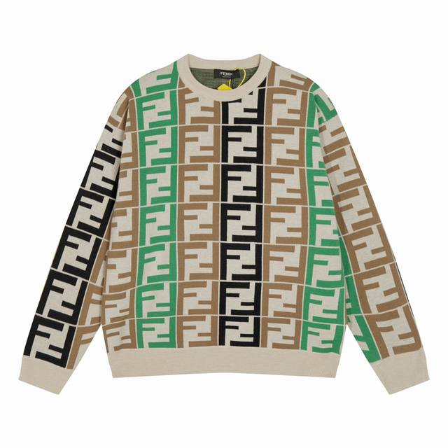 High-quality Fendi crew neck sweater. From the design to the craftsmanship, it'