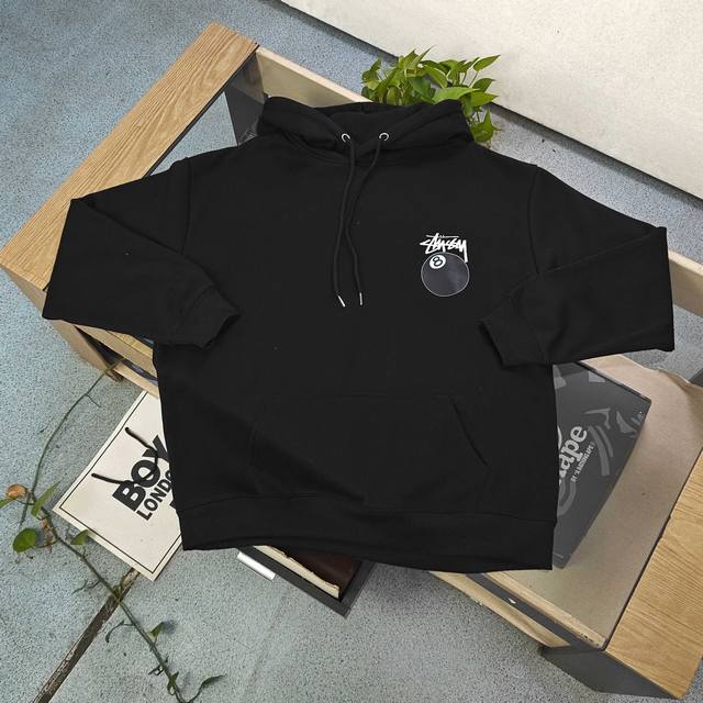 Style No.: Xb108 High-quality DDD 2025 New Stussy 8-ball billiards pattern logo