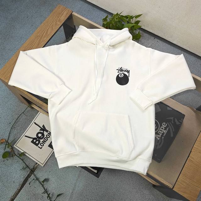 Style No.: Xb108 High-quality DDD 2025 New Stussy 8-ball billiards pattern logo