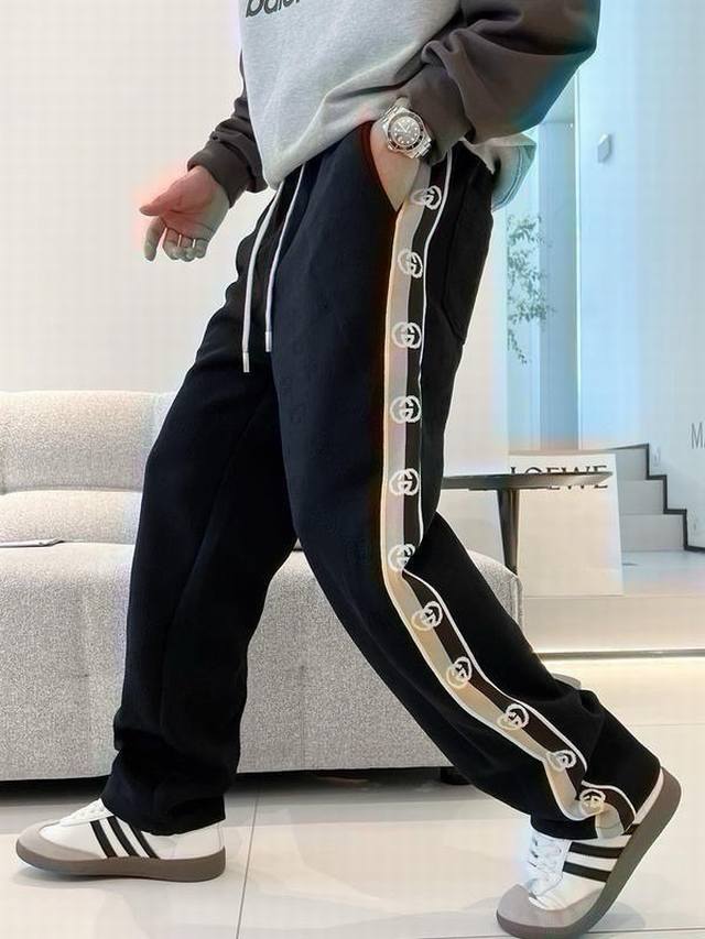 Product Name: Gucci 24Ss New High Street Woven Straight Leg Casual Loose Sports