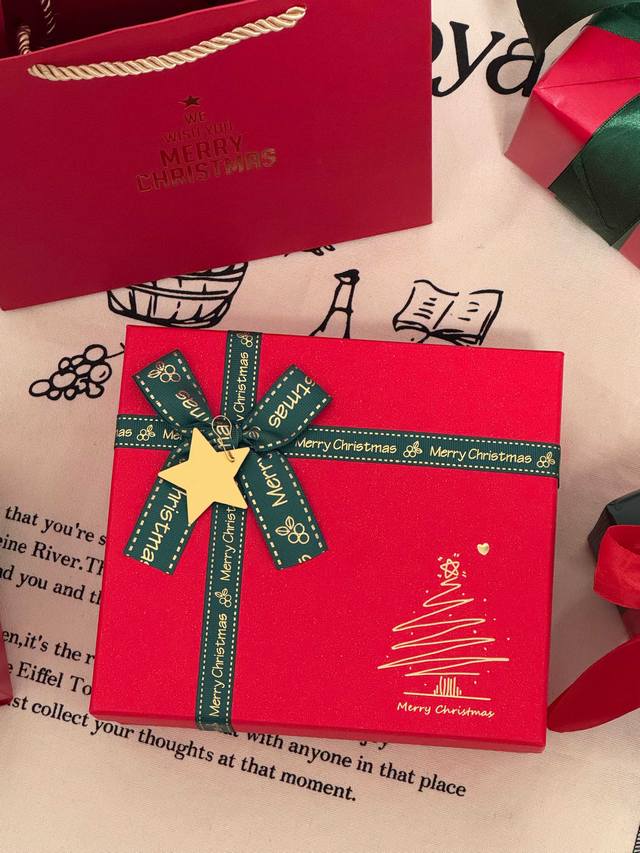 Gift box not discounted! Comes with tote bag and packing box#A good gift is a ce