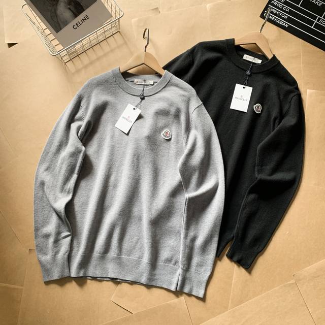 Special Price - Black L XL Gray All Sizes Available DDD Moncler New Crew Neck Kn