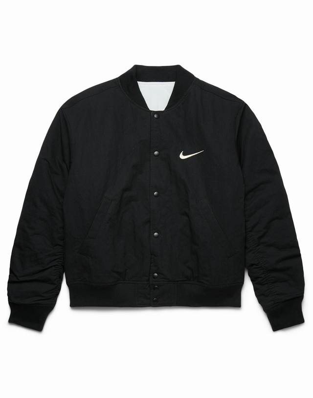 New Arrival: Nike X Stussy Collaboration Logo Embroidered Reversible Jacket, Uni