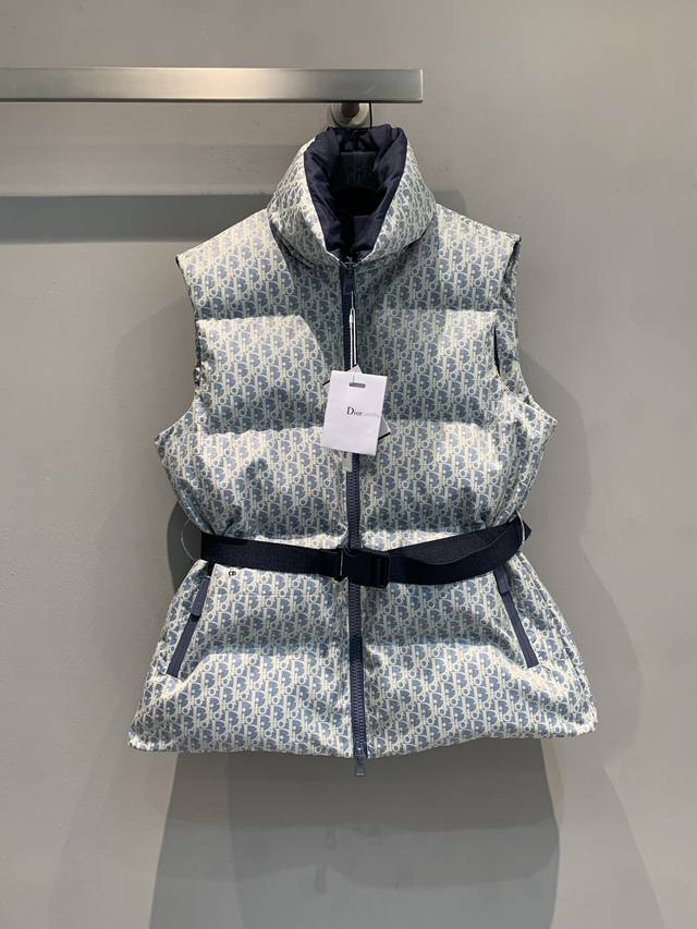 New Arrival! Cd 2025 Autumn/Winter Alps Ski Series Stand Collar Fitted Waist Mon