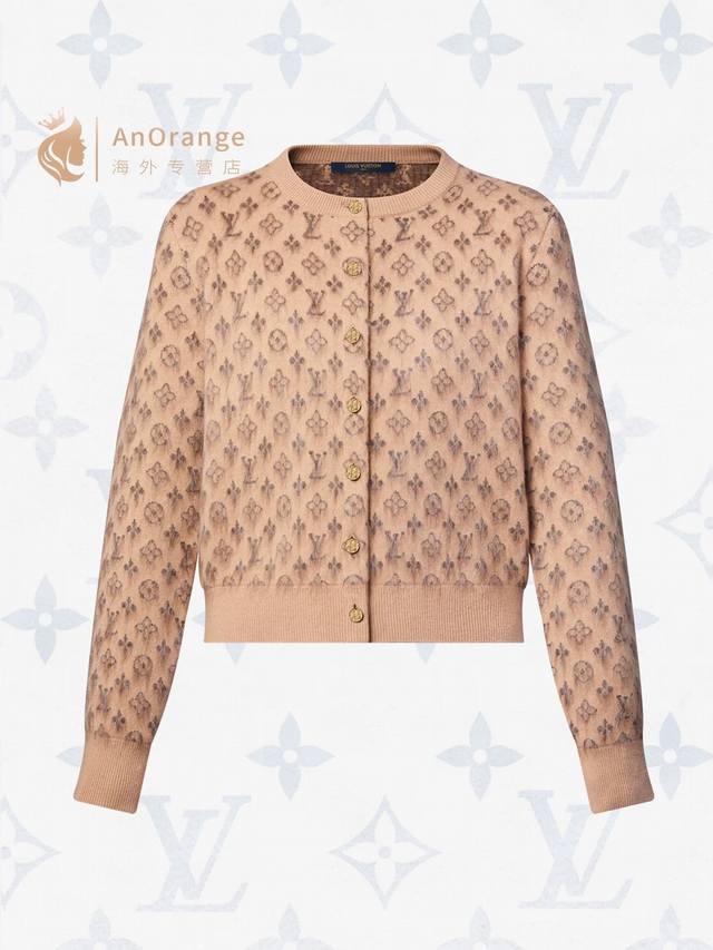 Louis Vuitton (LV) New High-End Custom Mohair and Wool Blend Fabric, Classic Mon